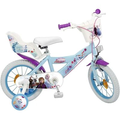 Vélo Enfant Loulomax 16 pouces Frozen - Enfant - Publicité Vélo Enfant Loulomax 16 pouces Frozen - Enfant - Publicité