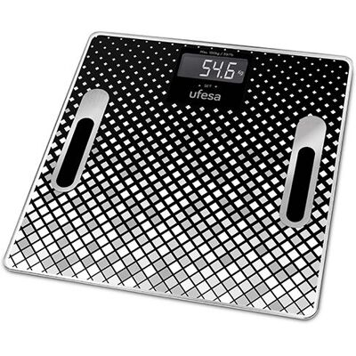 Báscula Digital de Baño Ufesa BE1855 - Medición corporal Báscula Digital de Baño Ufesa BE1855 - Medición corporal