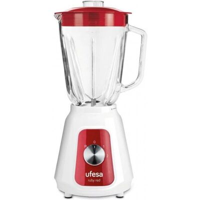 Ufesa BS4717 - Vermelho rubi - Liquidificador Ufesa BS4717 - Vermelho rubi - Liquidificador