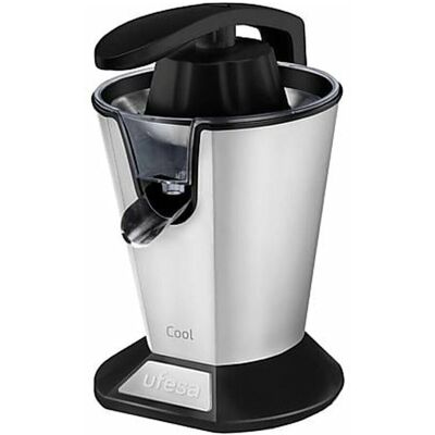 Exprimidor Ufesa 600W - Plata/Negro - Zumo de cítricos Exprimidor Ufesa 600W - Plata/Negro - Zumo de cítricos