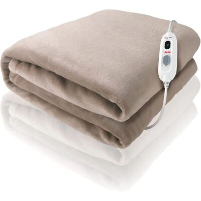 Ufesa Softy Elektrische Dekentje - 120W, 160x100cm - Waterdicht & Wasbaar Ufesa Softy Elektrische Dekentje - 120W, 160x100cm - Waterdicht & Wasbaar