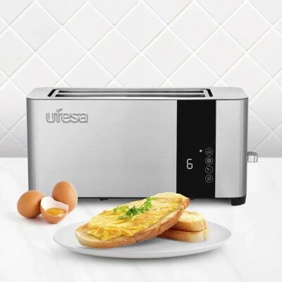 Ufesa Duo Plus Delux - Acier inoxydable - Grille-pain - Publicité Ufesa Duo Plus Delux - Acier inoxydable - Grille-pain - Publicité
