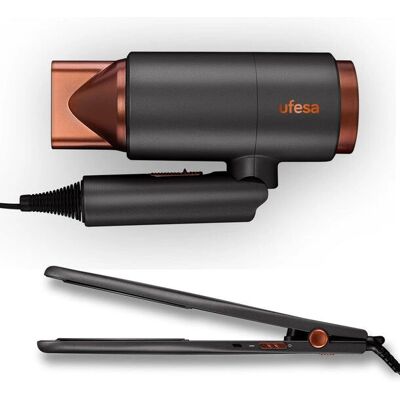 Ufesa 60305630 Ferramenta de Penteado - Preto - 2200W Ufesa 60305630 Ferramenta de Penteado - Preto - 2200W