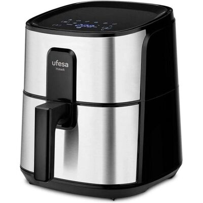 Friggitrice ad aria Ufesa Hawk - Digitale 6L 1500W, Nera Friggitrice ad aria Ufesa Hawk - Digitale 6L 1500W, Nera