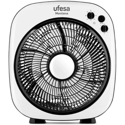 Ventilador Ufesa Montana - 3 Velocidades, Temporizador, 30cm Ventilador Ufesa Montana - 3 Velocidades, Temporizador, 30cm