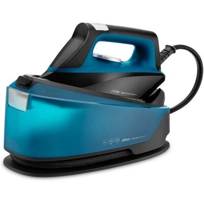 Ufesa Absolute Steam - 2400W, 6,5 bar, Base em cerâmica - Ferro a vapor Ufesa Absolute Steam - 2400W, 6,5 bar, Base em cerâmica - Ferro a vapor