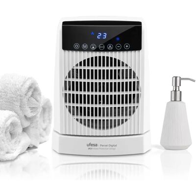 Draagbare verwarming Ufesa Persei - 2000W - Wit Draagbare verwarming Ufesa Persei - 2000W - Wit