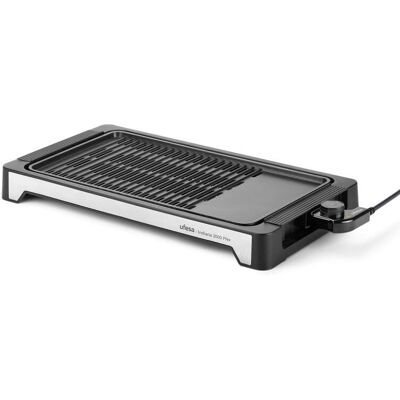 UFESA Indiana 2000 Plex - 45x25cm, 2000W, Preto - Grelhador UFESA Indiana 2000 Plex - 45x25cm, 2000W, Preto - Grelhador