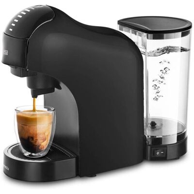 Cafeteira Ufesa - Multicápsulas 1L - 15 bar - 1400W - Painel sensível ao toque - Reservatório de água removível - Desligamento automático Cafeteira Ufesa - Multicápsulas 1L - 15 bar - 1400W - Painel sensível ao toque - Reservatório de água removível - Desligamento automático