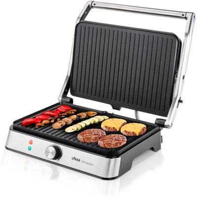 Ufesa Kilimanjaro Grill de Contato - Aço Inoxidável Ufesa Kilimanjaro Grill de Contato - Aço Inoxidável