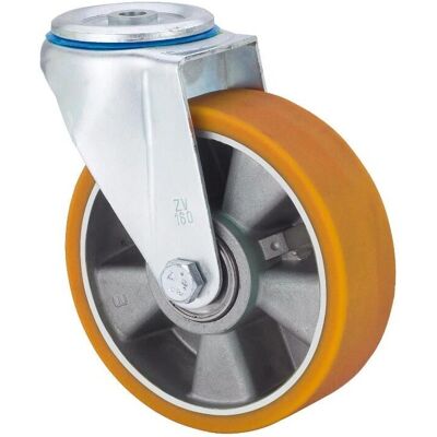 Alex Modelo 20zv200-aub Rueda Industrial de Aluminio Poliuretano - Rueda, Aluminio, Naranja Alex Modelo 20zv200-aub Rueda Industrial de Aluminio Poliuretano - Rueda, Aluminio, Naranja
