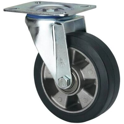 ALEX 10Zv125-Deb Soporte de Rueda de Aluminio - Rueda Industrial Pesada ALEX 10Zv125-Deb Soporte de Rueda de Aluminio - Rueda Industrial Pesada