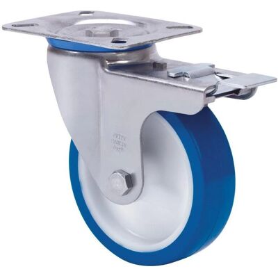 Alex Modelo 10zvfd200-poliamix rueda de poliuretano azul - Rueda Alex Modelo 10zvfd200-poliamix rueda de poliuretano azul - Rueda