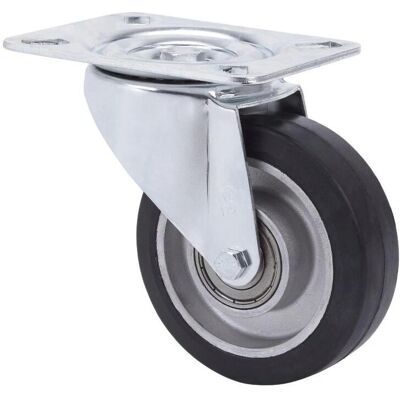 ALEX - 10tvc125-deb-aluminio - 125mm - 250kg - Rueda giratoria ALEX - 10tvc125-deb-aluminio - 125mm - 250kg - Rueda giratoria