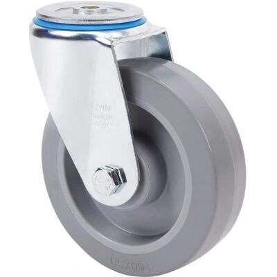Alex 20zv160-pgr Rueda giratoria de goma elastica Alex 20zv160-pgr Rueda giratoria de goma elastica