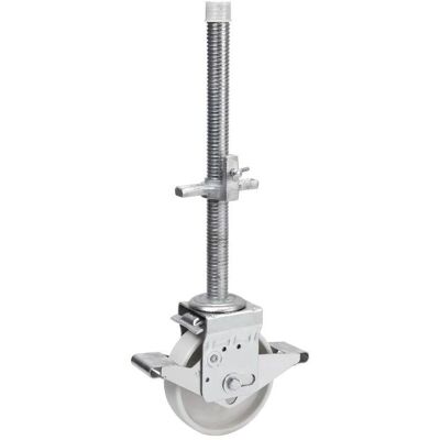 Rueda giratoria de nylon Alex - 40x500mm - Acero fundido industrial Rueda giratoria de nylon Alex - 40x500mm - Acero fundido industrial