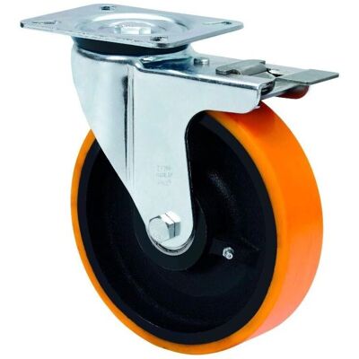 Alex Modelo 10zvrfd150-hub Rueda de Políuretano de Acero - Ruedas Alex Modelo 10zvrfd150-hub Rueda de Políuretano de Acero - Ruedas