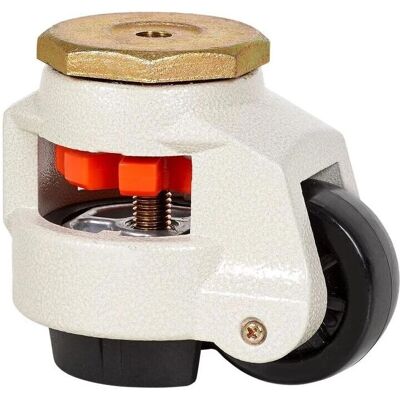 ALEX - 21fm75 nylon negro eje liso - Leveling caster ALEX - 21fm75 nylon negro eje liso - Leveling caster