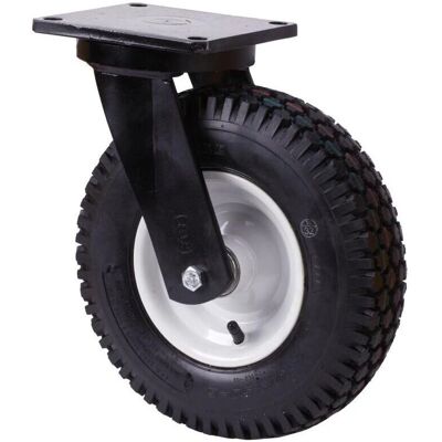 ALEX 10HLBI400-RITB 400 mm 300 kg placa 180x170 rueda giratoria ALEX 10HLBI400-RITB 400 mm 300 kg placa 180x170 rueda giratoria