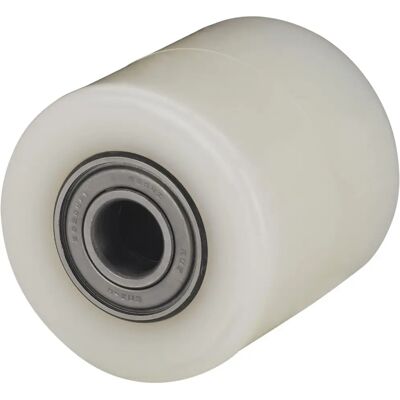 ALEX - Knb82-20-70 - Blanc - 82mm - Rouleau pour palettes - Publicité ALEX - Knb82-20-70 - Blanc - 82mm - Rouleau pour palettes - Publicité
