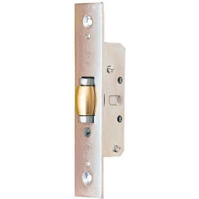 Zamek wpuszczany Lince 5554 z aluminiumową kwadratową płytką czołową - Zamek drzwiowy Zamek wpuszczany Lince 5554 z aluminiumową kwadratową płytką czołową - Zamek drzwiowy