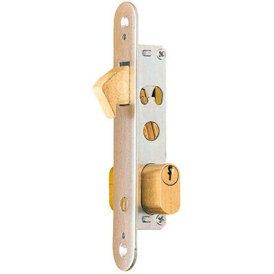 Serrure de porte en aluminium Lince 5555 - Serrure à mortaiser avec crochet - Publicité Serrure de porte en aluminium Lince 5555 - Serrure à mortaiser avec crochet - Publicité