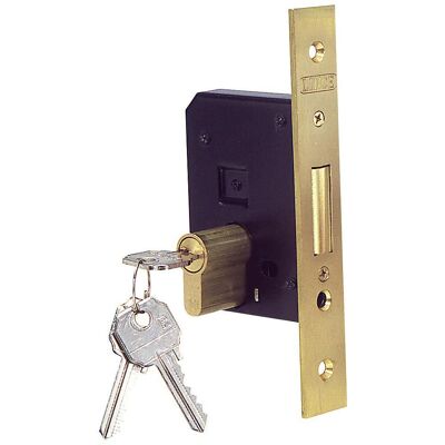Lince 5810/35 Latonado Cerradura Embutir - Cerradura de puerta Lince 5810/35 Latonado Cerradura Embutir - Cerradura de puerta