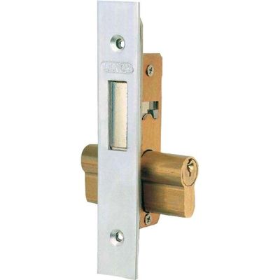 Lince Niklowana Zamek Wkładka - 23x15mm - Zamek Lince Niklowana Zamek Wkładka - 23x15mm - Zamek