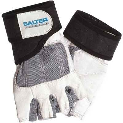 Guantes de Fitness Salter - Cuero-Spandex, Soporte Guantes de Fitness Salter - Cuero-Spandex, Soporte