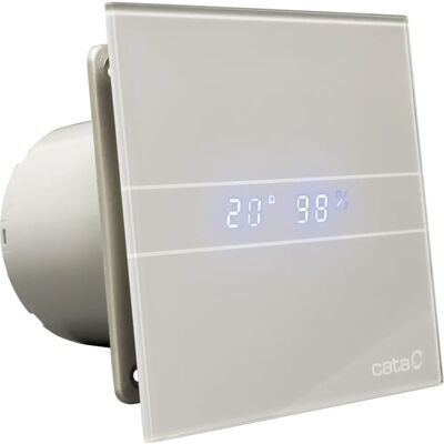 Cata E-100 GST Abluftventilator Wand 115 m³/h Silber Cata E-100 GST Abluftventilator Wand 115 m³/h Silber
