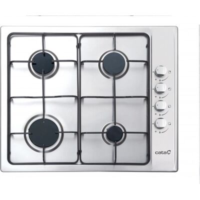 Cata GI 6004 X - Noir - Plaque de cuisson à gaz - Publicité Cata GI 6004 X - Noir - Plaque de cuisson à gaz - Publicité