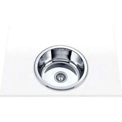 Edesa K2 SE 45 1C - Fregadero redondo de acero inoxidable Edesa K2 SE 45 1C - Fregadero redondo de acero inoxidable