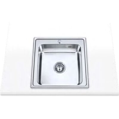 Edesa SE 50 1C Spülbecken aus Edelstahl - 1 Becken Edesa SE 50 1C Spülbecken aus Edelstahl - 1 Becken