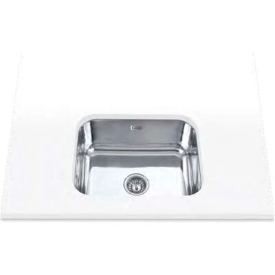 Edesa Fuji BE 50x40 1C - Rectangular Stainless Steel Sink Edesa Fuji BE 50x40 1C - Rectangular Stainless Steel Sink