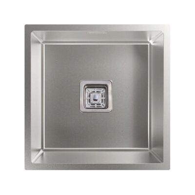 Fregadero de acero inoxidable CATA CB 40-40 P R10 - Cuadrado, 44x44cm Fregadero de acero inoxidable CATA CB 40-40 P R10 - Cuadrado, 44x44cm