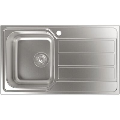 CATA CDP-1 ED Inbouw wasbak - RVS vierkant CATA CDP-1 ED Inbouw wasbak - RVS vierkant