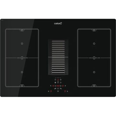 Cata AS 750 Flex - Preto - Placa de indução com extractor Cata AS 750 Flex - Preto - Placa de indução com extractor