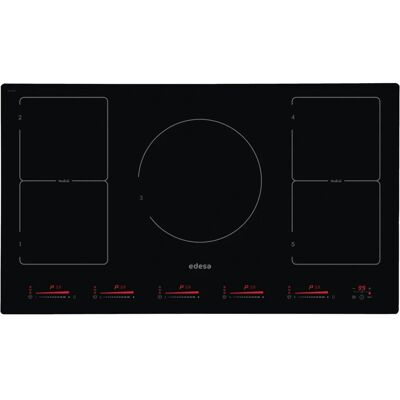 Edesa EIM-9530 R Preto Embutido de 90 cm Zona de indução - induction hob Edesa EIM-9530 R Preto Embutido de 90 cm Zona de indução - induction hob