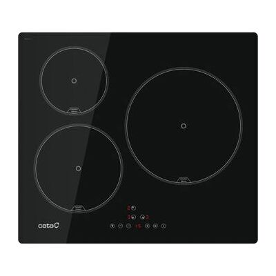 CATA IB-6303 E2 BK Beépíthető indukciós főzőlap 60cm 3 főzőzóna CATA IB-6303 E2 BK Beépíthető indukciós főzőlap 60cm 3 főzőzóna