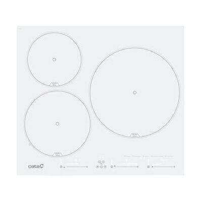 CATA INSB 6003E2 WH - Placa de inducción 3 zonas CATA INSB 6003E2 WH - Placa de inducción 3 zonas