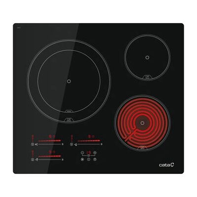 Cata TDM 6003 - Negro - Placa Vitrocerámica Cata TDM 6003 - Negro - Placa Vitrocerámica