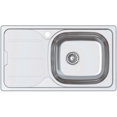 Lavello in Acciaio Inox Montato Sopra - Lavello Lavello in Acciaio Inox Montato Sopra - Lavello
