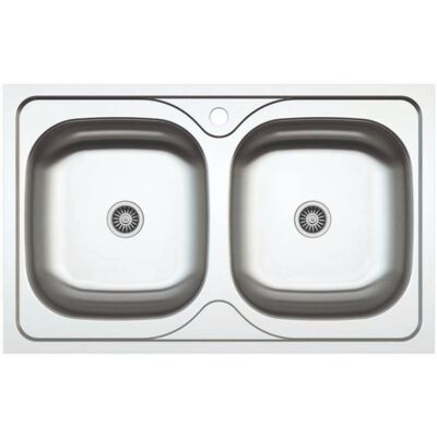 CATA - C-2 AG - Double Basin - Stainless Steel Sink CATA - C-2 AG - Double Basin - Stainless Steel Sink