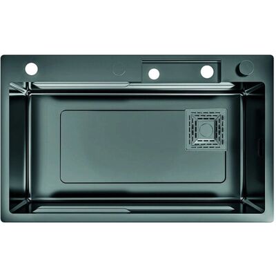 CATA 75 40 SBK Fregadero rectangular de acero inoxidable para encimera - Fregadero CATA 75 40 SBK Fregadero rectangular de acero inoxidable para encimera - Fregadero