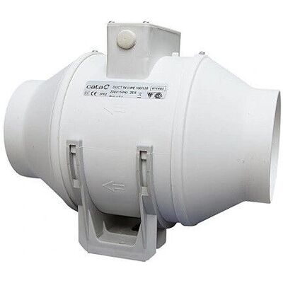 CATA Ventilatore Estrattore Modello 100/130 - Sistema di Ventilazione Inline CATA Ventilatore Estrattore Modello 100/130 - Sistema di Ventilazione Inline
