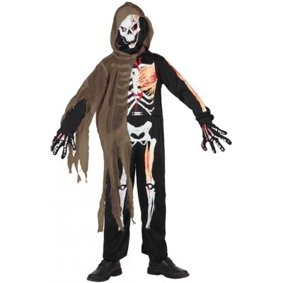 Costume Scheletro Bambini BigBuy - 4 Pezzi per 5-6 Anni Costume Scheletro Bambini BigBuy - 4 Pezzi per 5-6 Anni