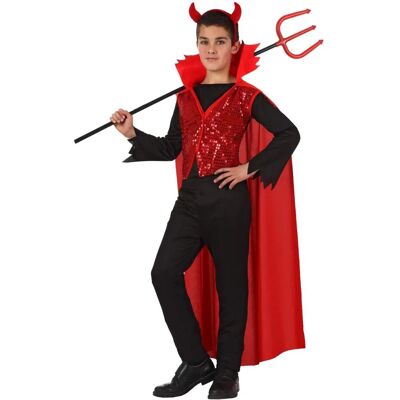 Costume de Diable pour Enfants BigBuy - 4 Pièces 7-9 Ans - Publicité Costume de Diable pour Enfants BigBuy - 4 Pièces 7-9 Ans - Publicité