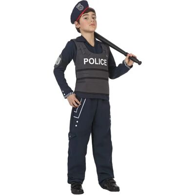 Costume da poliziotto BigBuy per bambini - Blu, Unisex, 3-10 Anni Costume da poliziotto BigBuy per bambini - Blu, Unisex, 3-10 Anni
