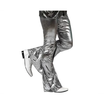 BigBuy Carnival Erwachsene Hosen Silber grau XL - Hosen BigBuy Carnival Erwachsene Hosen Silber grau XL - Hosen
