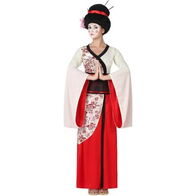 Nations of the world Costume de geisha rouge et blanc XS/S - Costume - Publicité Nations of the world Costume de geisha rouge et blanc XS/S - Costume - Publicité